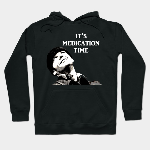 Medication Time (for dark backgrounds) Hoodie by RandomGoodness